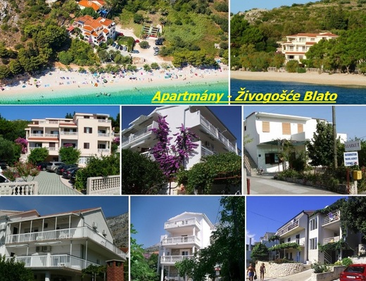 Apartmány Živogošće a okolí