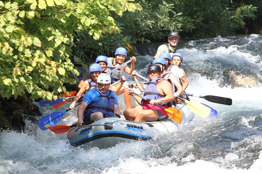 Výlety - Cetina raft