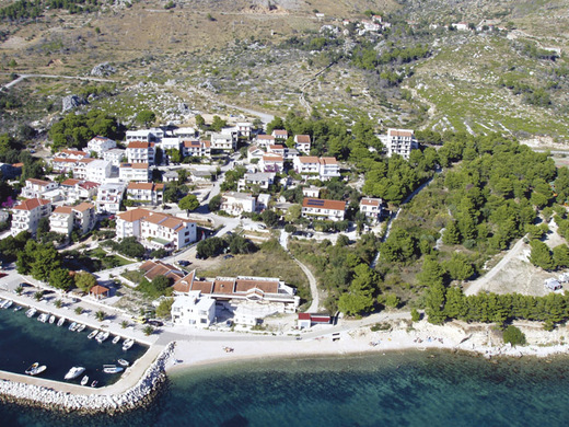 Živogošće Blato – letecky.jpg